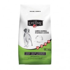 Lifetime Lamb and Oatmeal Recipe Dog Food - All Life Stages - 13kg (28.6lb) image thumbnail.