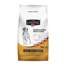 Lifetime Chicken and Oatmeal Recipe Dog Food - All Life Stages - 13.6kg (30lb) image thumbnail.