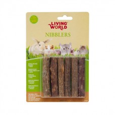 Living World Nibblers Wood Chews - Kiwi Sticks image thumbnail.