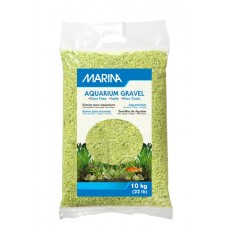 Marina Lime-Green Decorative Aquarium Gravel - 10kg (22lb)