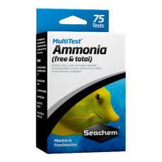 Seachem MultiTest: Ammonia (Free & Total) - 75 tests image thumbnail.
