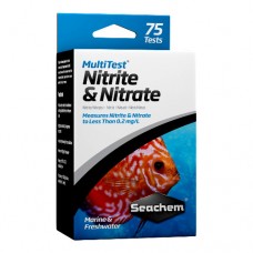 Seachem MultiTest: Nitrite (NO2) and Nitrate (NO3) - 75 tests
