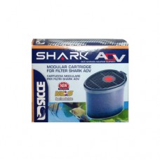 Sicce Shark ADV - Modular Filter Cartridge with White Replacement Sponge 20ppi - 2pk image thumbnail.