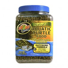 Zoo Med Natural Aquatic Turtle Food - Hatchling Formula - 226g (8oz) image thumbnail.